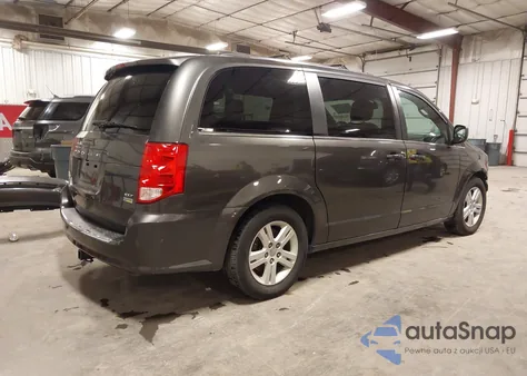 2018 Dodge Grand Caravan Sxt z USA, uszkodzony, nr VIN 2C4RDGCG4JR263886